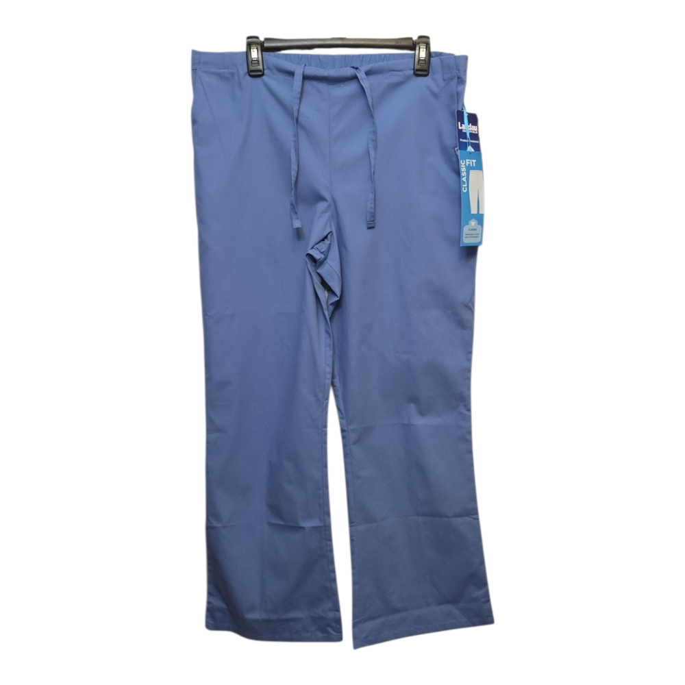Landau Women's Blue Uniform Nursing Pants